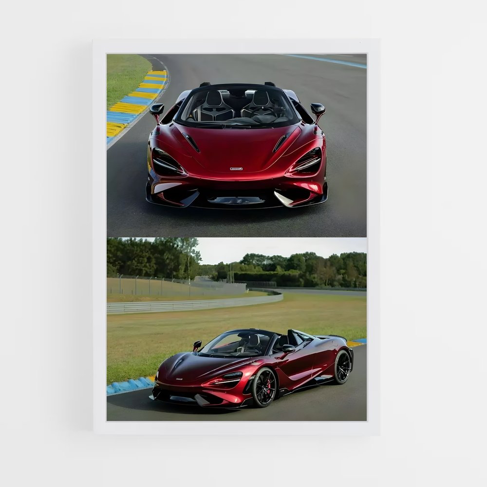 Poster magnifique lt araignée – affiche Mclaren (vue 3)